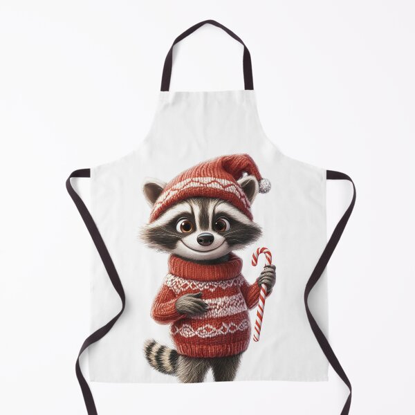 Item preview, Adorable mapache navideño designed and sold by NicolasGlowArt.