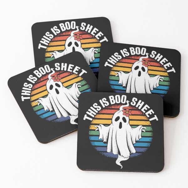 Item preview, This Is Boo Sheet Funny Ghost Halloween designed and sold by Quirky Shirts.