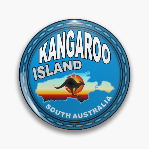 Item preview, Kangaroo Island South Australia stitching effect designed and sold by studioss76.