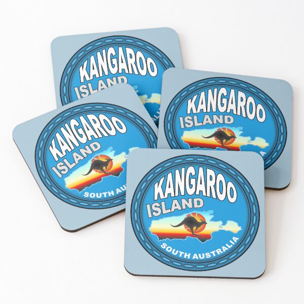 Item preview, Kangaroo Island South Australia stitching effect designed and sold by studioss76.