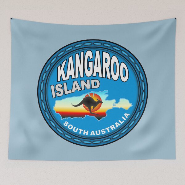 Item preview, Kangaroo Island South Australia stitching effect designed and sold by studioss76.