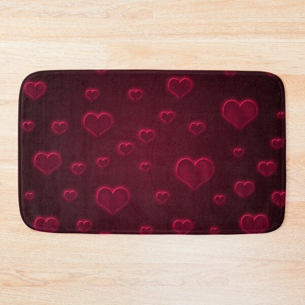 Item preview, Pink colored hearts pattern background designed and sold by SpinklyCreations.