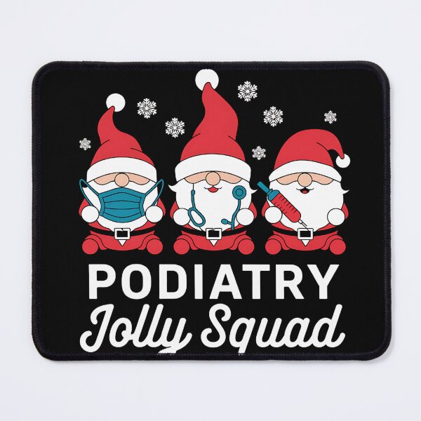 Item preview, Podiatry Jolly Squad Gnomes Nurse designed and sold by Haji Kamora.