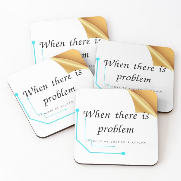 Item preview, When there is problem it must be solved a reason designed and sold by Jummydesign.