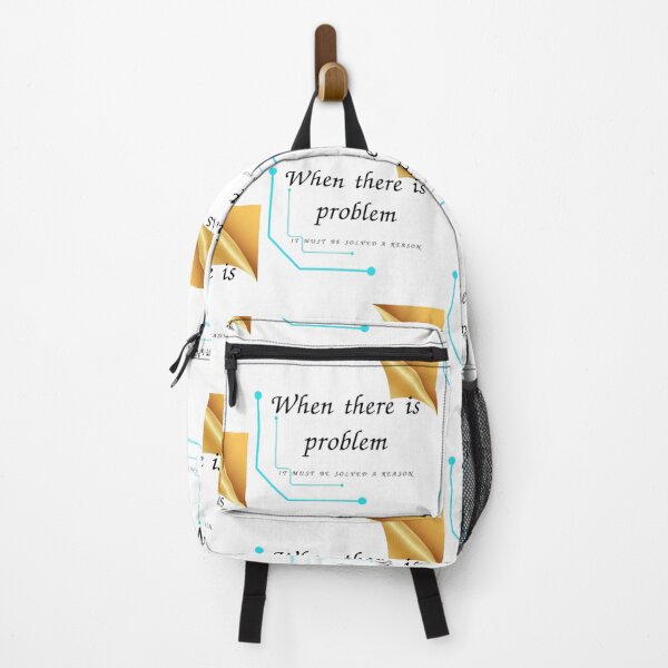 Item preview, When there is problem it must be solved a reason designed and sold by Jummydesign.