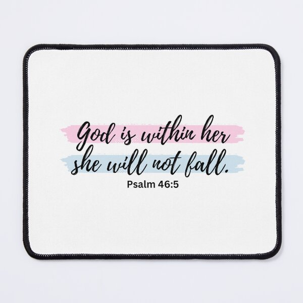 Item preview, God is within her she will not fall- Christian designed and sold by christiandecals.