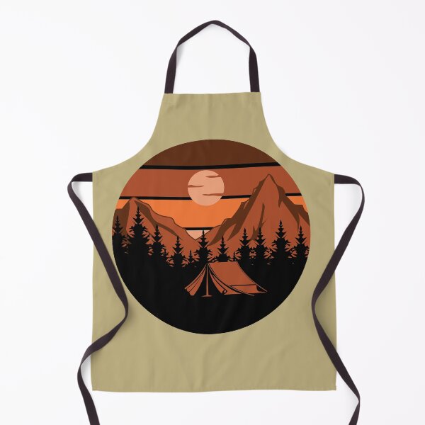 Item preview, Sunset Mountain Camping Adventure designed and sold by Alder & Quill.