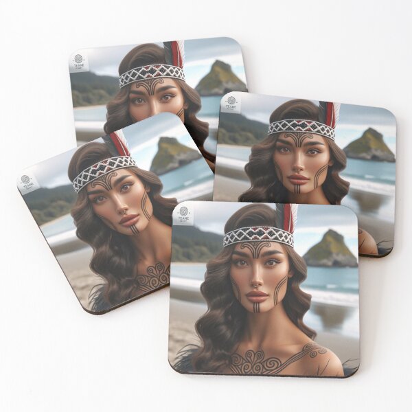 Item preview, Māori Beach Wahine - Spirit of the Sea and Strength of Tradition designed and sold by Te-Ane.