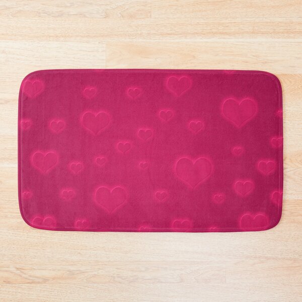 Item preview, Pink colored hearts pattern background designed and sold by SpinklyCreations.