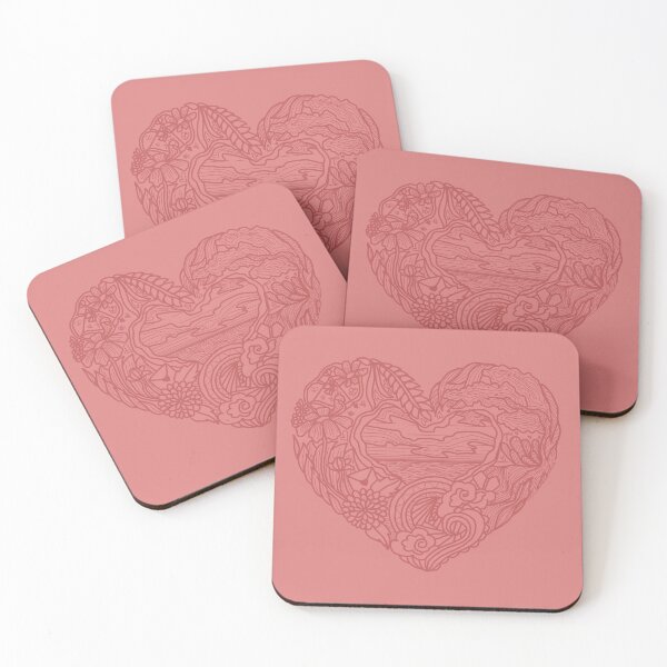 Item preview, VALENTINE HEART MANDALA designed and sold by ulricateodoro.