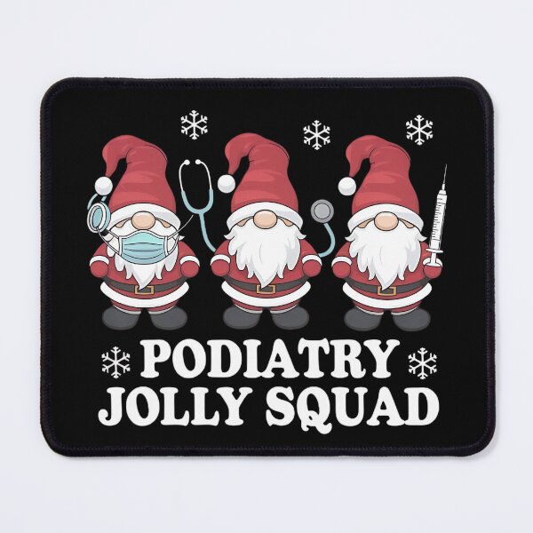 Item preview, Podiatry Jolly Squad Gnomes Nurse designed and sold by Haji Kamora.