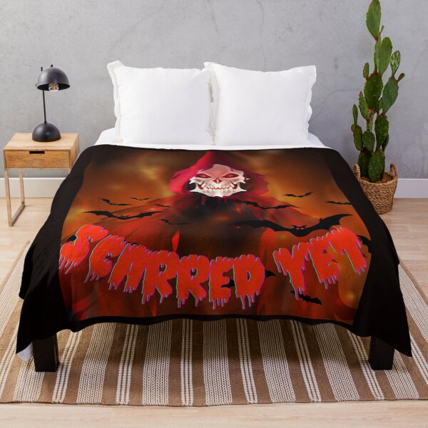 Item preview, Scarred Reaper The Glowing Eyes of Fear designed and sold by AImarioart.