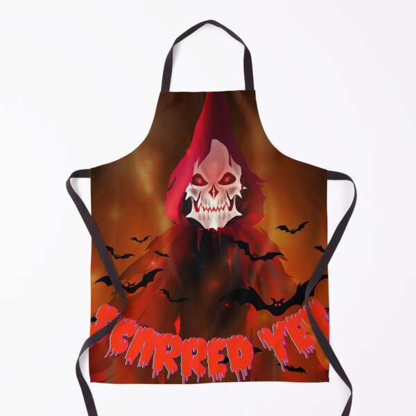 Item preview, Scarred Reaper The Glowing Eyes of Fear designed and sold by AImarioart.