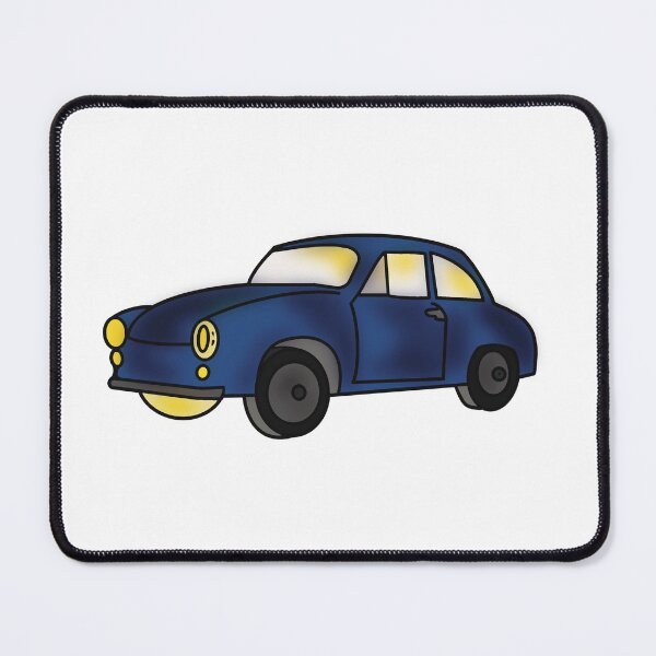 Item preview, Vintage Vibes and the Charm of a Blue Old Car designed and sold by chuckletuckle.
