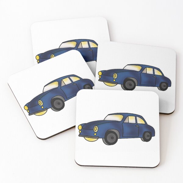 Item preview, Vintage Vibes and the Charm of a Blue Old Car designed and sold by chuckletuckle.