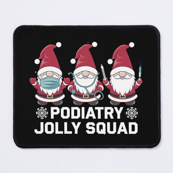 Item preview, Podiatry Jolly Squad Gnomes Nurse designed and sold by Haji Kamora.