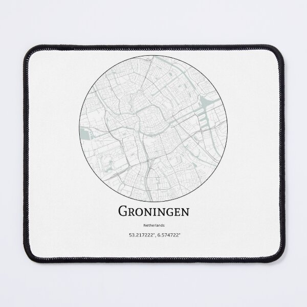 Item preview, Topography of Groningen designed and sold by JohnnysHeath.