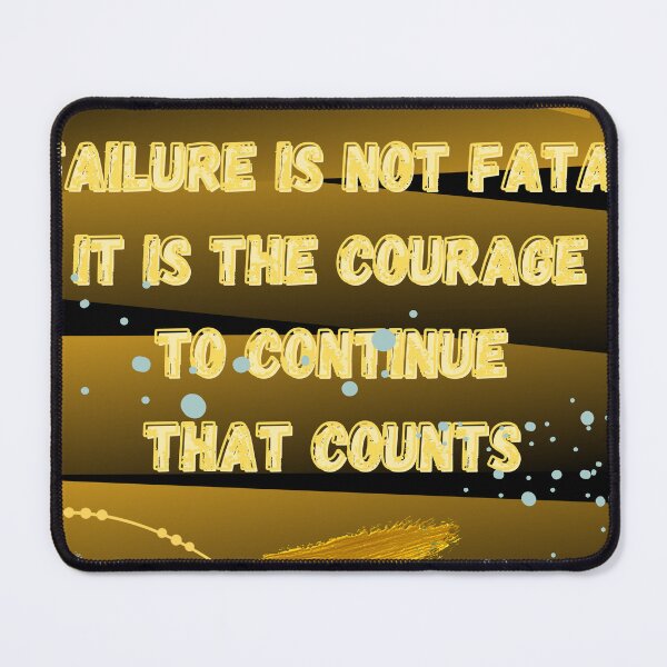 Item preview, Success and Courage Inspirational Quote” designed and sold by Arte82.