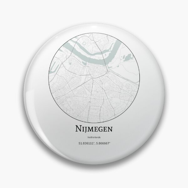 Item preview, Topography of Nijmegen designed and sold by JohnnysHeath.