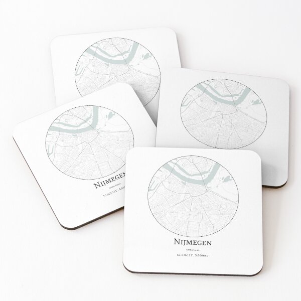 Item preview, Topography of Nijmegen designed and sold by JohnnysHeath.
