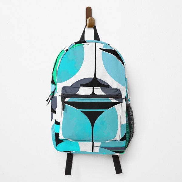 Item preview, Atomic Fifties Inspired Martinis In Grey Blue And Aqua designed and sold by taiche.