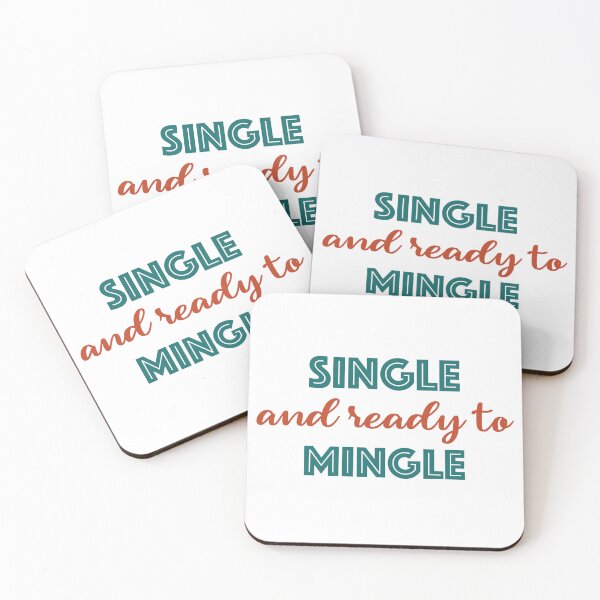 Item preview, Single and ready to mingle designed and sold by MaddyArtist.