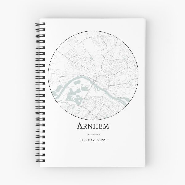 Item preview, Topography of Arnhem designed and sold by JohnnysHeath.