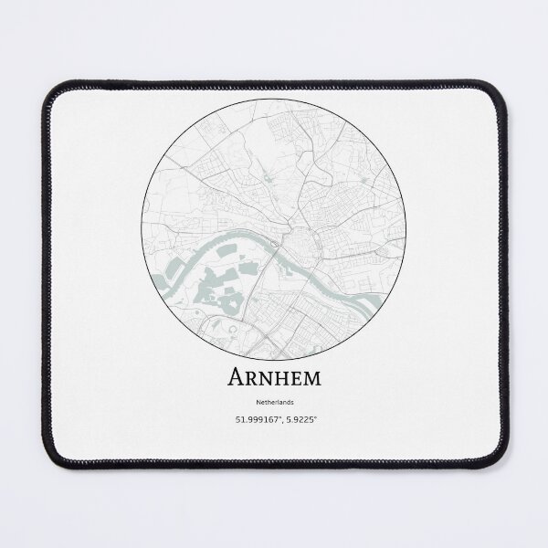 Item preview, Topography of Arnhem designed and sold by JohnnysHeath.