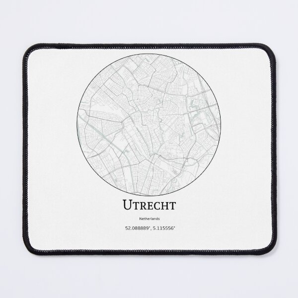 Item preview, Topography of Utrecht designed and sold by JohnnysHeath.