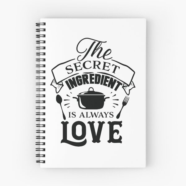 Item preview, Kitchen "Secret Ingredient is Always Love" Love Pattern - Cooking Sign designed and sold by PrintPlanArt.