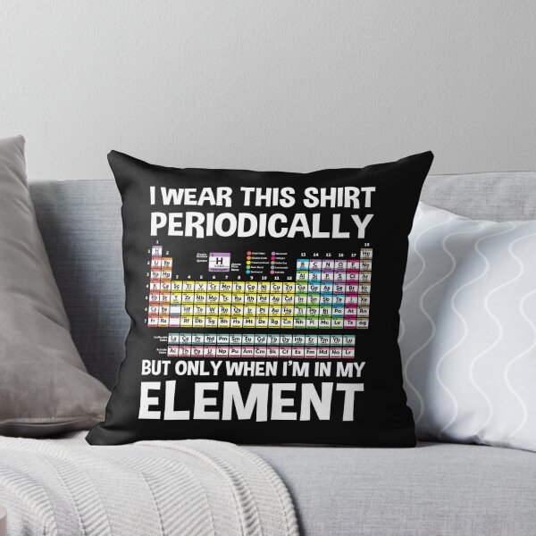 Item preview, Periodic Table of Elements - Funny Saying designed and sold by ScienceCorner.