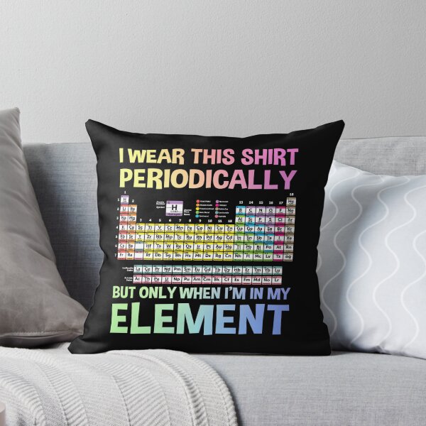 Item preview, Periodic Table of Elements - Funny Saying designed and sold by ScienceCorner.
