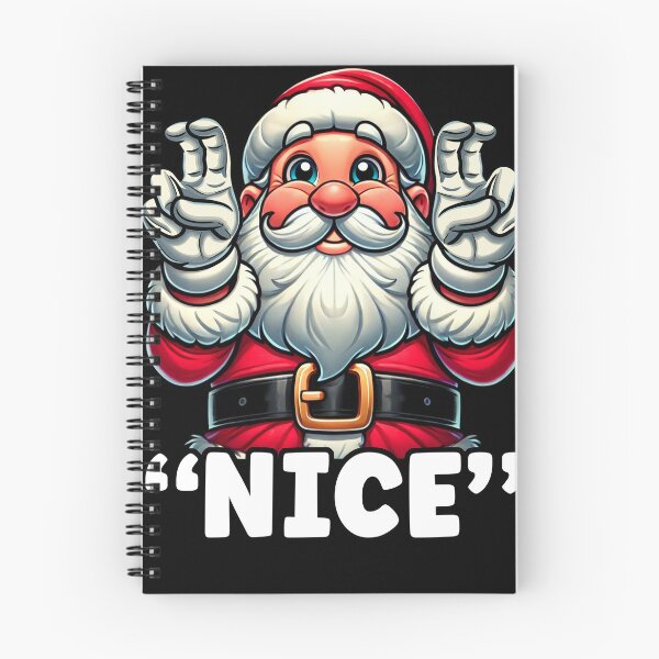 Item preview, Christmas Nice List Santa Naughty Funny Christmas List designed and sold by BlueBerry-Pengu.