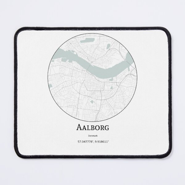 Item preview, Topography of Aalborg designed and sold by JohnnysHeath.