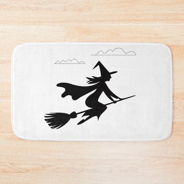 Item preview, Witch on a Broomstick – Spooky and Fun Halloween Art designed and sold by BestChooseArt.