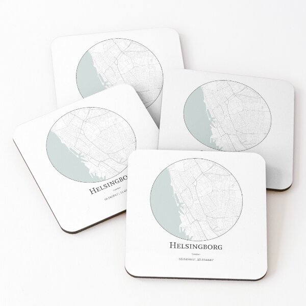 Item preview, Topography of Helsingborg designed and sold by JohnnysHeath.