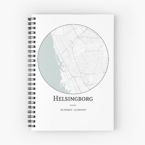 Item preview, Topography of Helsingborg designed and sold by JohnnysHeath.