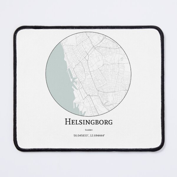 Item preview, Topography of Helsingborg designed and sold by JohnnysHeath.