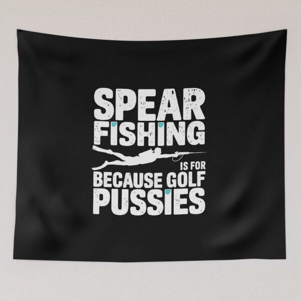Item preview, Spear Fishing Over Golf – Bold Outdoor Lifestyle designed and sold by love3617.