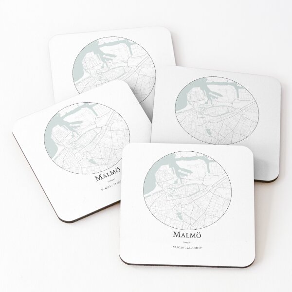 Item preview, Topography of Malmö designed and sold by JohnnysHeath.
