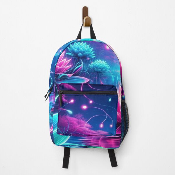 Item preview, Neon Lotus Lagoon designed and sold by TeslaSt0re.