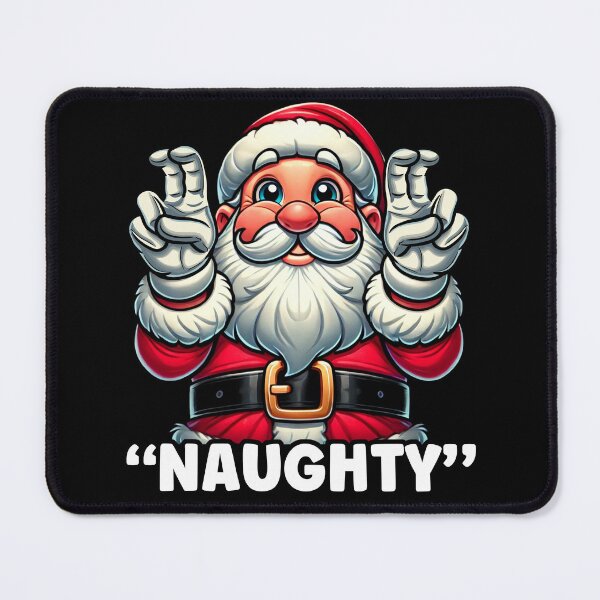 Item preview, Christmas Nice List Santa Naughty Funny Christmas List designed and sold by BlueBerry-Pengu.
