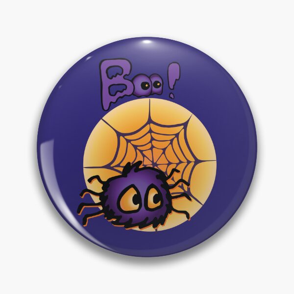 Item preview, Halloween boo! spider designed and sold by VictoriaGle.