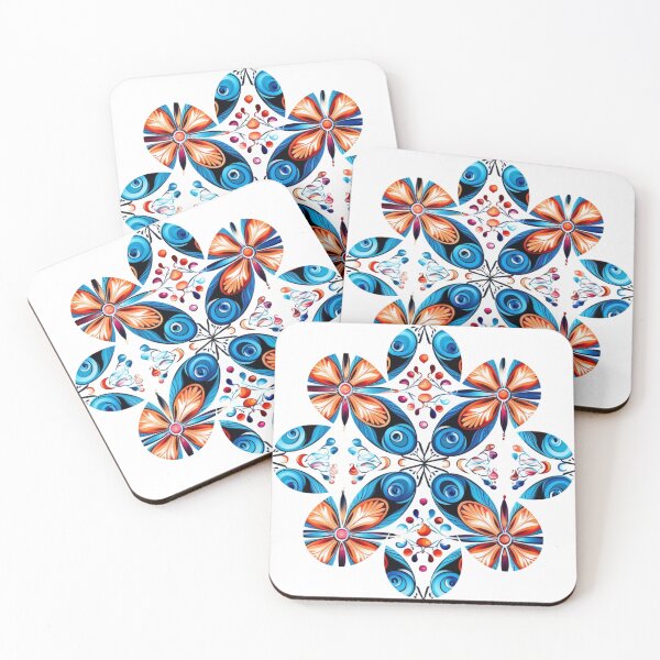 Item preview, Geometric Motif Love Friendship Connection Flower designed and sold by G-M-Designs.