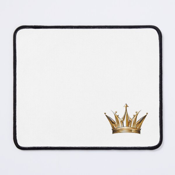 Item preview, Crown Logo, funny, gifts, logo, golden, gold, designed and sold by Ewelina Niemiec.