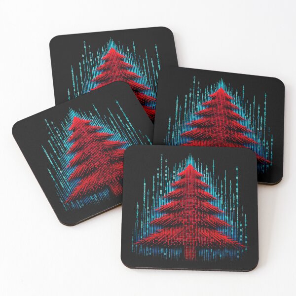 Item preview, Funny Binary Christmas Tree for Programmer Software developer man woman designed and sold by All Year Round.