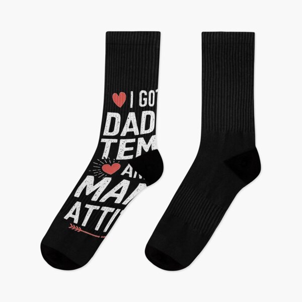 Item preview, Daddy’s Temper, Mama’s Attitude – Bold Family Spirit designed and sold by love3617.