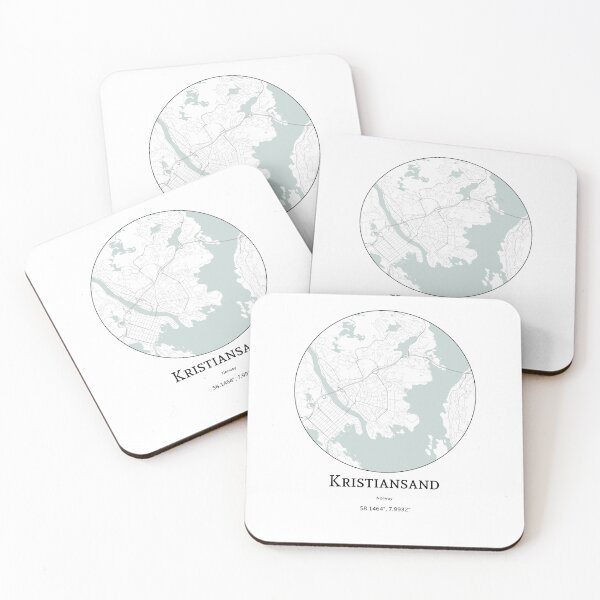 Item preview, Topography of Kristiansand designed and sold by JohnnysHeath.