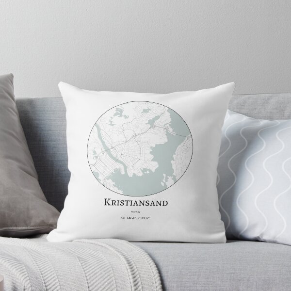Item preview, Topography of Kristiansand designed and sold by JohnnysHeath.