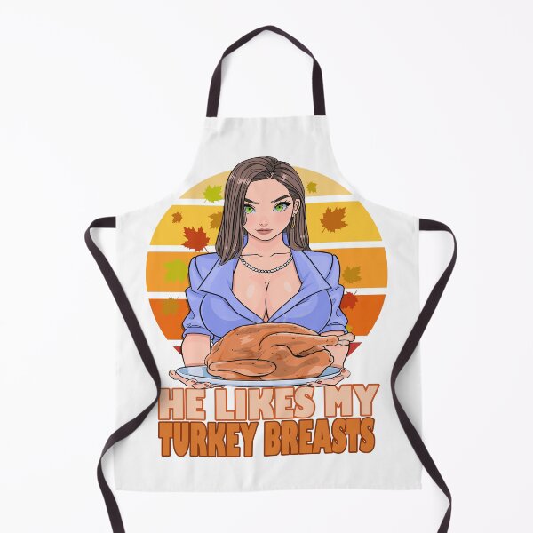 Item preview, He Likes My Turkey Breasts Funny Thanksgiving Couple Matching designed and sold by Nosek1ng.